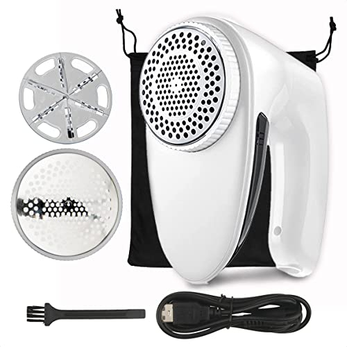 Auronic Fusselrasierer Aufladbar - Elektrischer Fusselentferner Kleidung - Lint Remover For Clothes - Fuselrasier Elektrisch, Entfussler Für Kleidung, Pilling Entferner, Fabric Shaver, Flusenentferner