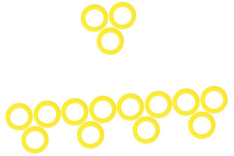 Alipis 15pcs Seal Filter Replacement Silicone Gasket Kit Sealing Ring for Soda Maker