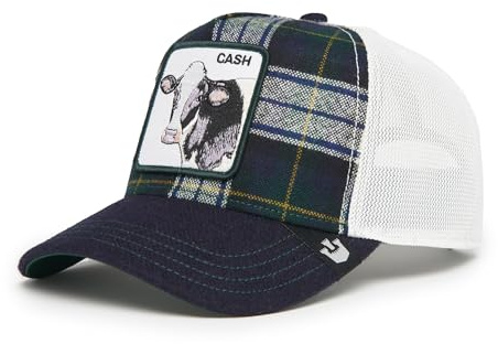 Goorin Bros. Luxury Moon Collection Trucker-Kappe für Damen und Herren, marineblau, One size