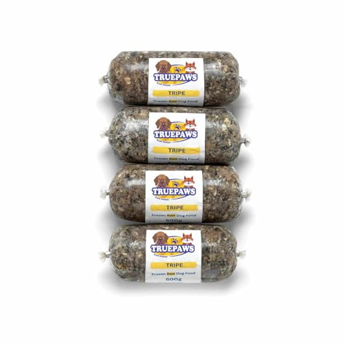 Raw Dog Food Frozen Minced Green Tripe 28x500g Chubs 14kg For Dogs Complete BARF Diet