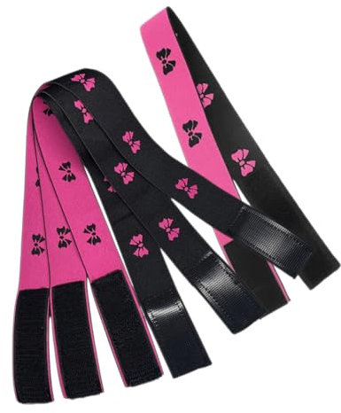 WRITWAA 4pcs Headband Elastic Bands for Women Hair Ties for Wig Elastic Band for Wig Lay Edges