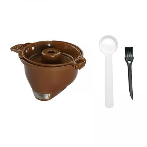 FLCPJGV 2x Panier à Café Moulu En Portion Individuelle, Support, Filtre à Café, Panier à pour Cafetière