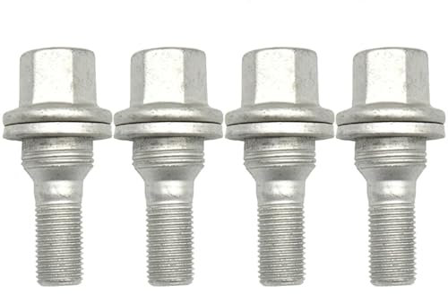 CLWYWUL Auto Radbolzen radschrauben Kompatibel Mit Citroen Für Saxo 1996-2004. Ersatz-Zubehörschrauben Für Stahlreifenbolzen Zur Sicherung Der Naben. OEM: 9817024580 540567 3549817