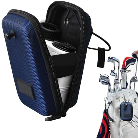 Avståndsmätare för golftillbehör – skyddande avståndsmätare med hårt skal, kompakt golffodral | säker magnetisk stängning, extra foderskydd för transport och lagring av golfavståndsmätare