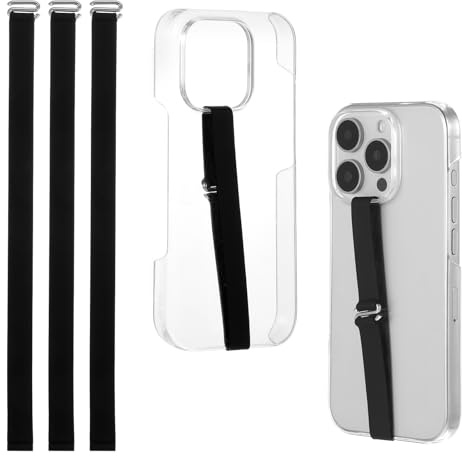 3 Stück Handyschlaufen, Handy Halterung Band, Silikon-Handy-Griffband, Phone Loops, Universal Silikon Smartphone Griff, Elastischer Handy-Schlaufenhalter Für Alle Handys