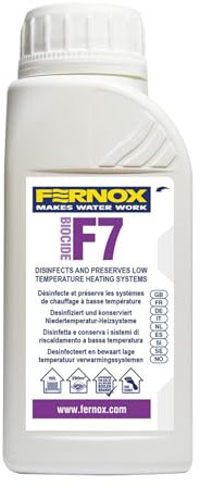 LavaTap – Fernox F7 Biocide 200 ml – Advanced Bacteria, Fungi and Algae Control for Central Heating and Underfloor Systems – High Efficiency Water Treatment Solution