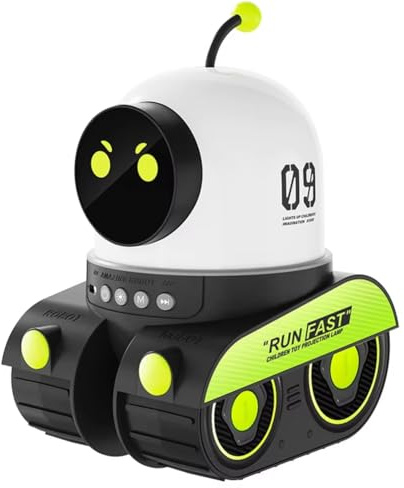 Koolenry Kids Star Projector Night Light Star Projector Car Projection Lamp Cartoon Robot Car Projection Lamp Gift for Birthday,Christmas Celebration Room Decor