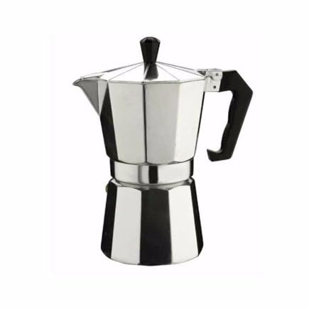 SDMAX Stovetop Coffee Moka Pot, Espresso Maker for Stove, Aluminum Italian Coffee Maker, Durable & Easy to Use, Perfect for Home, Office, or Travel, (2 Cup)