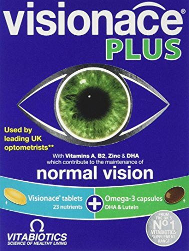 Visionace Plus, Eye Tablets & Capsules for Vision Health Support, by Vitabiotics