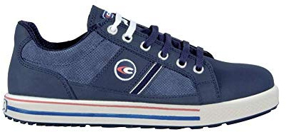 Cofra, 35000-002, Scarpe di sicurezza S3 Allenatore vecchie glorie in sneaker-ottica, taglia 42, blu