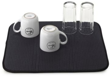 Lakeland Diamond Dish Drying Mat for Glasses & Cups – Quick Drying Highly Absorbent Machine Washable