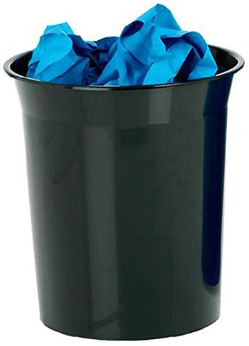 Archivo 2000 Ecoline Corbeille à papier 14 L Noir