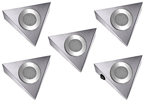 Thebo Power LED 589 PALOMA 4000 K - 280 LM - 5er Set mit Schalter