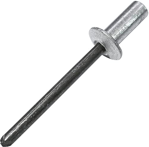 AERZETIX - C57315 - Satz von 20 Blindnieten versiegelt dichtblindnieten wasserdicht blind Ø4.8x12.5mm - popnieten - nieten mit bruchfest stange - mit flachkopf