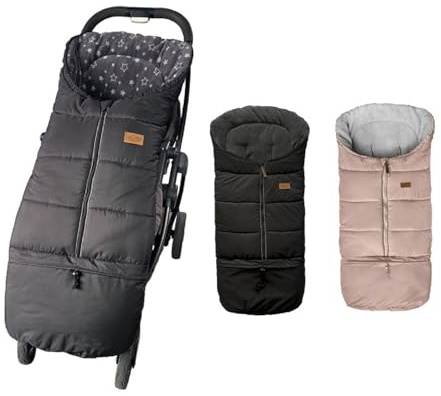 0-5T Length Ajustable Waterproof Stroller Winter Cover for All Stroller, XL Stroller Bunting Bag, Outdoor Tour Winter Stroller Sleeping Bag Infant to Toddler to Pre School
