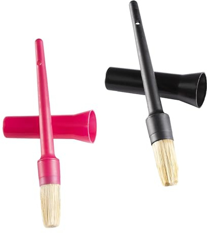 MFUOE Hoof Oil Brush Kit - 2pcs Hoof Dressing & Pick Brush, Portable Cleaning Tools for Horses
