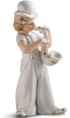 MTME Porzellan-Figuren, Kindheit, Menorabilie, Geschenke, Skulptur, Heimdekoration (Clown Boy)