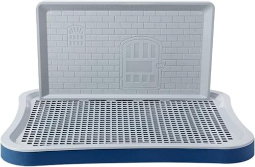 Hunddressyrbricka med väggpelare, hundomklädningsrum, toalett för hundträning inomhus, nätdesign, enkel rengöring, hundtoalett