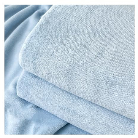 Sábana encimera de franela, ropa de cama de forro polar de felpa para otoño e invierno, tamaño doble/individual/Queen/King, color azul acogedor, calidez suave, 200 x 230 cm estaciones