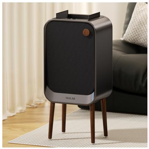 VEELAR Motion Sensor Trash Can - Automatic Touchless 5.5 Gallon / 20L Garbage Bin with Lid, Quiet Auto Open/Close Office/Bedroom Trash Can for Living Room (Grey)