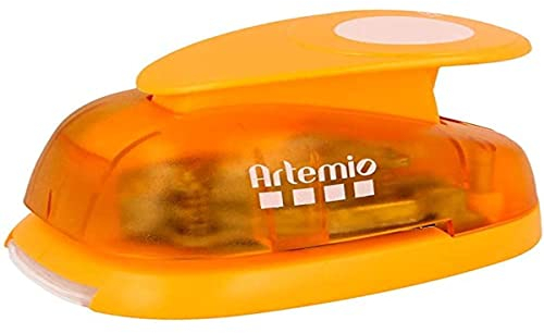Artemio Lever Punch 3.5 cm Circle 3.33 cm, Orange