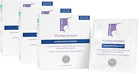 Multi-mam Nipple Compress 12 Sachets 3 Pack