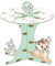 Disney Bambi Cupcake Stand Birthday Party Supplies Tableware Cake Stand