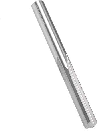 sourcing map Maschinenreibahle Wolframcarbid Drehmaschine Reibahle H7 4 gerade Flöten runder Schaft Fräswerkzeug Schneidewerkzeug für Edelstahl Legierung Kupfer Metall 5,7mm