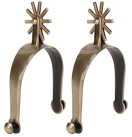 Naroote Westernsporen, Sicheres Design Pferdesporen Vintage Zum Reiten