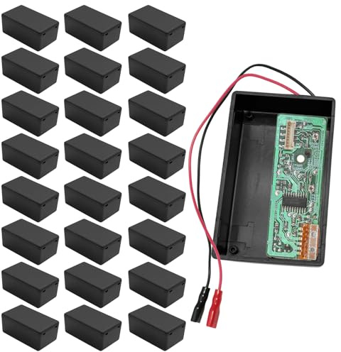 Abzweigdose Gehäuse, 24 Stück Elektronik Gehäuse Kunststoff, Abzweigdose Klein, Electronic Projekt Box, Wasserdichte Elektronische Projektbox für Elektronische Projekte, Instrumente, Schaltungen