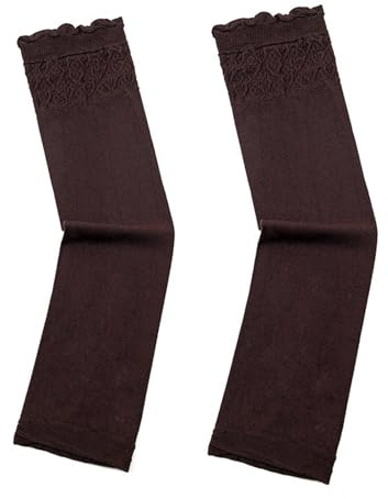 Yizelli Outdoor Armstulpen für Damen Polyester Lange Armstulpen für Sonnenschutz