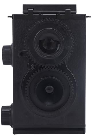 Película de Lente Dual de 35 Mm, Cámara DIY Cámara de Película Réflex Doble Cámara TLR para Película de 35 Mm 135, Película Retro Clásica