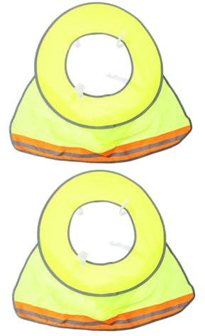 COSMEVIVI Schutzhelm Visier Sonnenschutz 2pcs BAU Schutzhelm Sonnenschutz Schutzhelm Uv