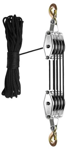 Heavy Duty Rope Hoist 8 1 Lifting Power
