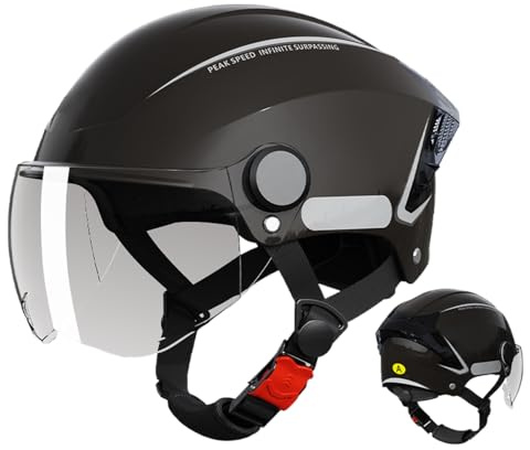 Demsyeq Casco da mountain bike, leggero e regolabile, da uomo, per pattinaggio e skateboard, attrezzatura protettiva per ciclismo su strada, scooter elettrico, dirt bike