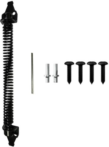 LIFKICH Gate Door Closer Spring Self-Closing Wooden Fence Automatic Door Closer for Outdoor Garden and Residential Use