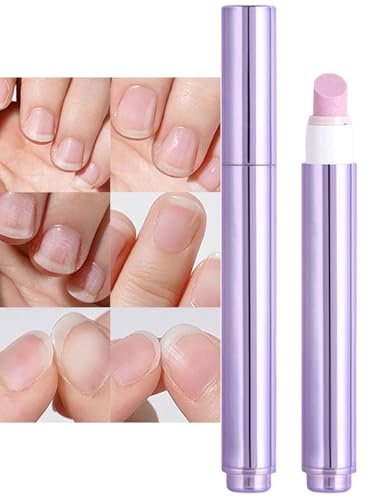 Lápiz reparador de uñas dañado 3 en 1, lápiz para el cuidado de las uñas, lápiz de aceite para cutículas, lápiz para el cuidado de uñas y endurecedor de uñas con punta de cerámica, para uñas secas