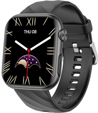 2026 Neu Smartwatch EKG+HRV/BMI/Harnsäure/ΒΙυtｚυcker Herren Damen, 1.97'' AMOLED Gesundheitsuhr mit Bluetooth Anrufe, 24H Herzfrequenz/Blutdruck/Schlafmonitor, SOS-Notruf Fitnessuhr für Android/iOS