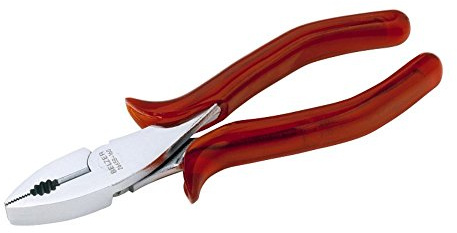 Bahco 2665 B-160 Nickel/Chrome Plated Combination Pliers, Multi-Colour, 160 mm