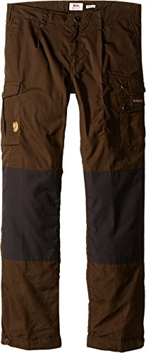 FJÄLLRÄVEN unisex barn byxor Vidda byxor utomhus byxor Mörk oliv 122