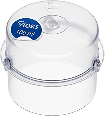 VIOKS Pequeño vaso medidor 100ml Repuesto para Thermоmix Vоrwerk Vaso plástico - Accesorios Vaso plástico para robot de cocina TM5 TM21 TM31