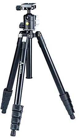 Vanguard Vesta FB 235AB - Treppiede compatto da viaggio con chiusura a scatto rapido