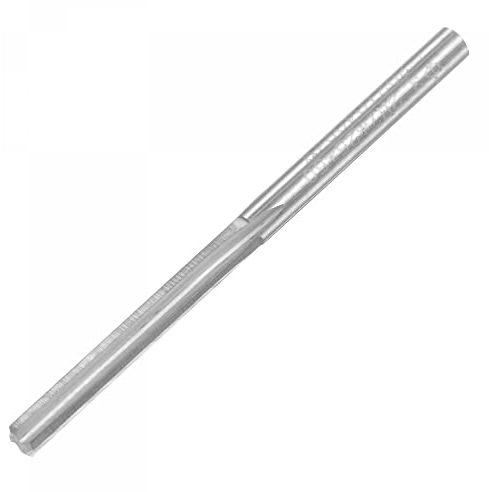 sourcing map Hartmetall Reibahle 3.2 mm, 4 Schneidig, H7 Genauigkeit, Maschinenreibahle für Metall Holz Loch Reiben, Gerade Nut Hochgeschwindigkeitsstahl Werkzeug