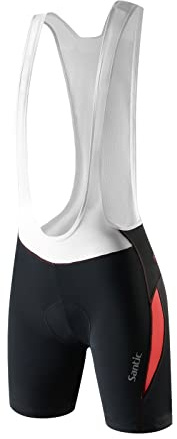 Santic Cuissard Cycliste Femme Rembourré Short Velo Cuissard Rose XL