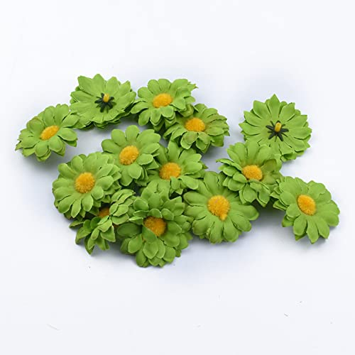Equirider 20 Stück kleine Chrysantheme künstliche Blumen Heimdekoration Zubehör Weihnachten Scrapbooking Pralinenschachtel Brosche Hochzeit