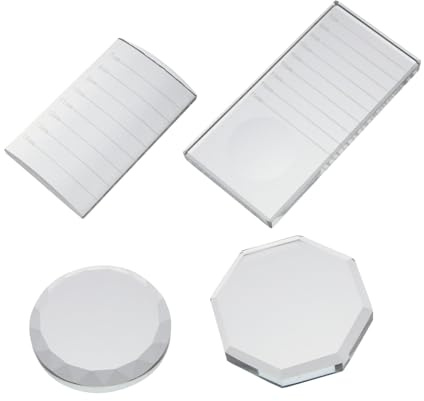 Mipcase 4st Transparent Eyelash Grafting Pads Professionella Eyelash Grafting Tillbehör För Enkel Applicering Fransar För Skönhetssalonger Och Hemmanvändning