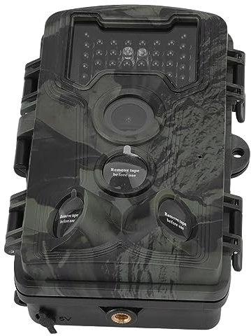 NOENNULL 1080P PR1000 Wildkamera, Große Blende, Jagdkamera, Automatische Belichtung, HD, 2,4 Zoll, 30 Bilder Pro Sekunde
