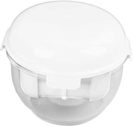 Macchina per yogurt greco, colino per yogurt greco, filtro rotondo, grande capacità, colino a maglia fine, separatore per yogurt, siero di latte, formaggio, yogurtiera, con