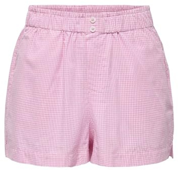 ONLY Onlfilucca HW Pull-Up Shorts Wvn para Mujer
