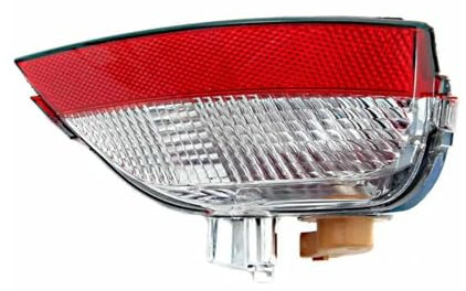 ASKKLP Heckstoßstange Reflektor für Renault Captur QM3 2013-2018/Samsung 2013-2018, Hintere Stoßstange Reflektor Licht Lampe Nebelschlussleuchte Heckstoßstange Rückstrahler Rückleuchte